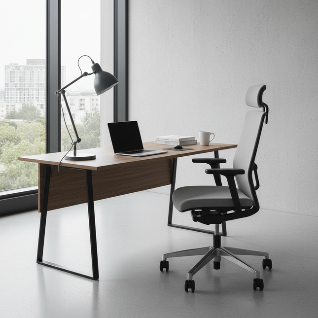 Comfortable footstool with adjustable pedals fatigue relieving footstool bamboo office footstool seat posture improvement device - gallery 1