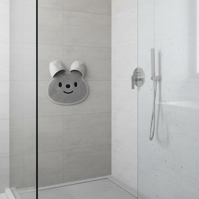 Rabbit foot rubbing, foot washing, foot massage, foot pad, bathroom scrubbing, anti-slip pad, shower room floor mat - gallery 1