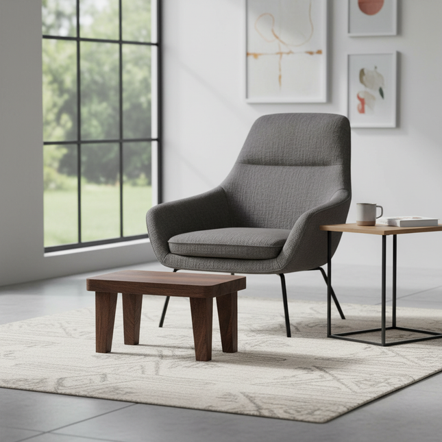 Creative Small Wood Chair Household Shoe Changing Stool Ins Sofa Living Room Foot Rest Stool Tea Table Children Bathroom Footsto - gallery 1