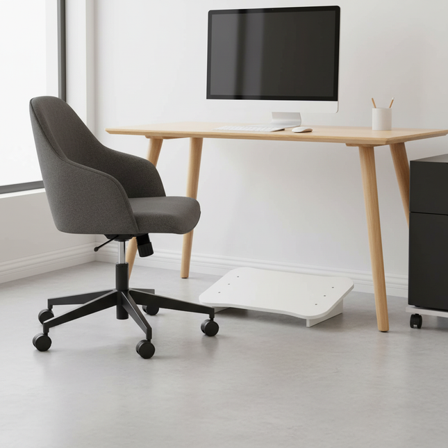 Under The Office Desk Footstool Wooden Foot Rest Stool Under Desk Footrest  Furniture Support Stepping Stool Pain Relief Office - gallery 1