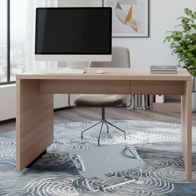 Foot Stool Under Desk Nonslip Under Desk Stool for Feet Footstool Tilting Foot Rest Under Desk AT Work Ankle Support Foot Rest - gallery 1
