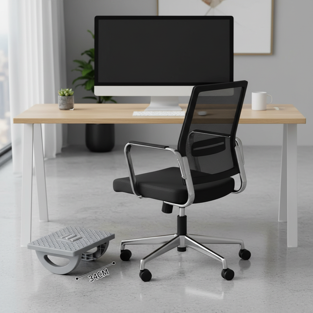 Office Foot Pedals, Placed Under the Desk, Can Swing 180 Degrees to Activate the Feet and Relieve Leg Stiffness - gallery 1