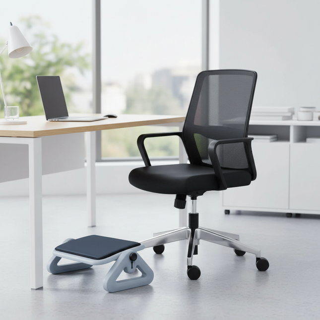 Under Desk Foot Rest Stool Foot Stool for Study Travel Accessories Gaming - gallery 1