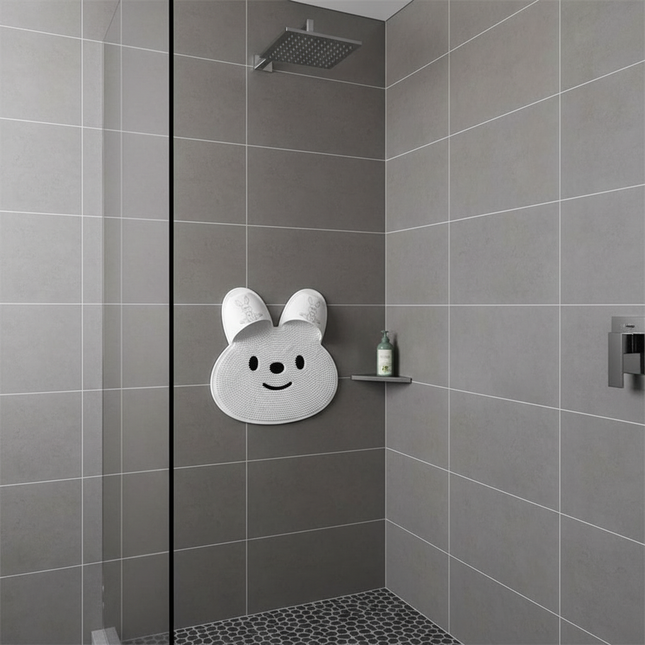 Rabbit foot rubbing, foot washing, foot massage, foot pad, bathroom scrubbing, anti-slip pad, shower room floor mat - gallery 1