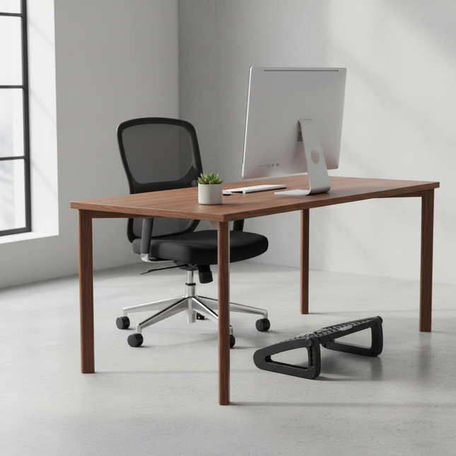 Foot Rest for Under Desk at Work,Adjustable Height Foot Rest Portable Under Desk Foot Stool for Home,Office - gallery 1