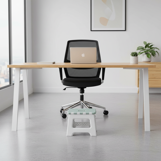 Simple Office Stool, Beautiful, Strong And Durable, Folding Stool for Home Use, Saving Space And Easy to Store, Office Stool - gallery 1