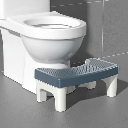Thickening Bath Toilet Stool Anti-Slip Detachable Foot Rest Plastic Squatty Potty Mat For Adults Seniors Children Pregnant Women - gallery 1