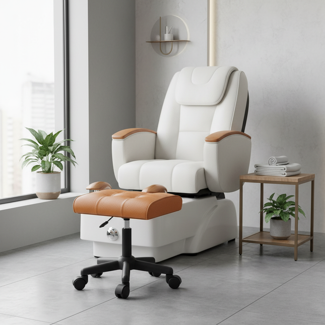 Nap Rest Foot Lift Footstool, Sofa Office Footstool Home Cushion Footstool - gallery 1