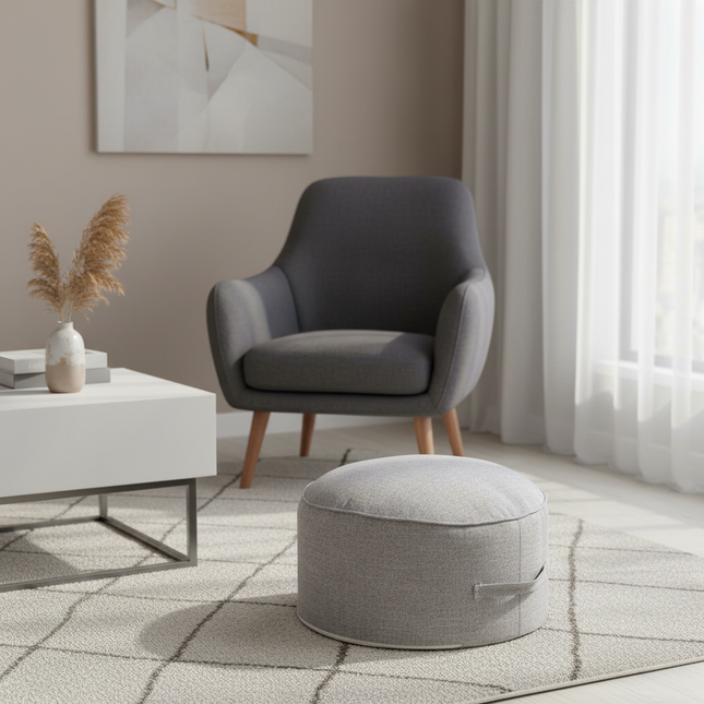 Tea Ceremony Floor Poufs With Fillings Cotton Linen Tatami Footstool Ottoman Thicken Meditation Cushion Yoga Round Cushion Futon - gallery 1