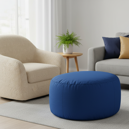 foot rest relaxing custom folding furniture wholesale round footstool makeup stools polyester sofa ottoman modern pouf chair - gallery 2