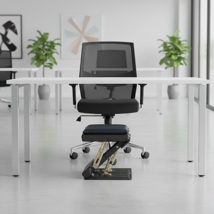 Adjustable Footrest 4-Level Height Removable Pad Ergonomic Design Universal Car Home Office Travel Portable Anti-Slip Footstool - gallery 2