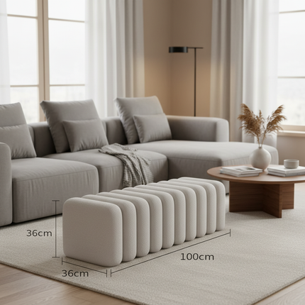 UVR Shoe Changing Bench Light Luxury Doorway Entrance Chair Living Room Sofa To Footrest Chair Bedroom Bed End Bench Furniture - gallery 2