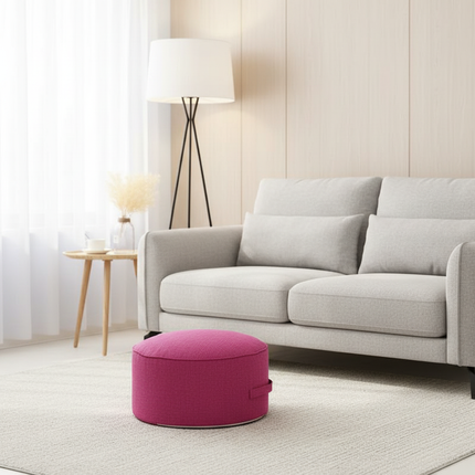 Tea Ceremony Floor Poufs With Fillings Cotton Linen Tatami Footstool Ottoman Thicken Meditation Cushion Yoga Round Cushion Futon - gallery 2