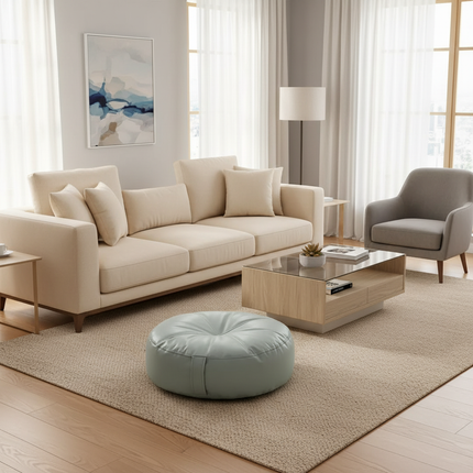 Cushion futon tatami floor footstool bay window cushion padded cushion cushion pillow small bench square round low stool - gallery 2