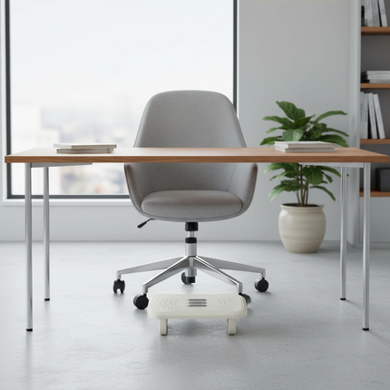 Portability Foot Rest Under Desk Footrest Ergonomic Foot Stool with Massage Rollers Foot Rest for Home Office Work Fast Ship - gallery 2