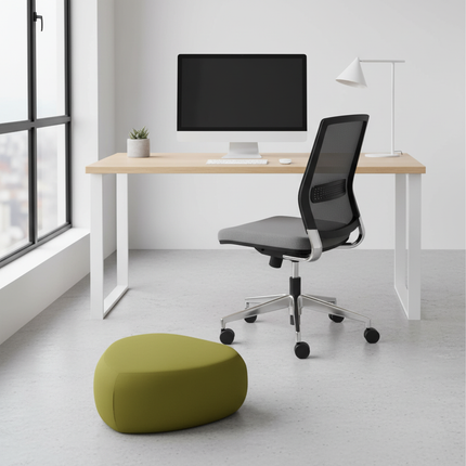 Nordic Stool Creative Ottoman Fashion Foot Stool Special-shaped Pebble Multifunctional Big Furniture for Home Portable Design - gallery 2