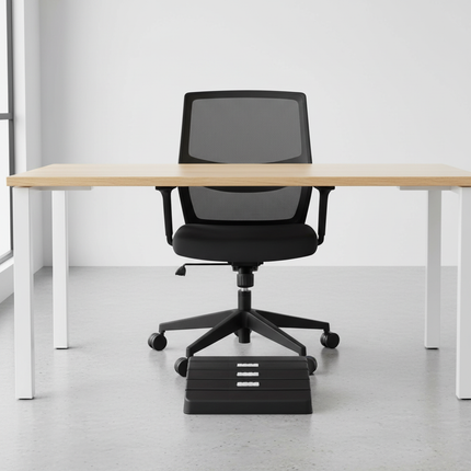 Office Comfort Footrest Creative Roller Foot Stool Plastic Footstool Under the Desk Home Living Room Sofa Footrest for Massage - gallery 2