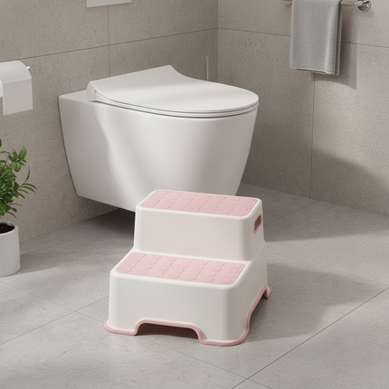 Kids Toilet Footstool  Portable Squat Stool Silicone Soft Seat Cushion Assist Toilet Stools Potty Seat Anti-slip Toilet Stool - gallery 2