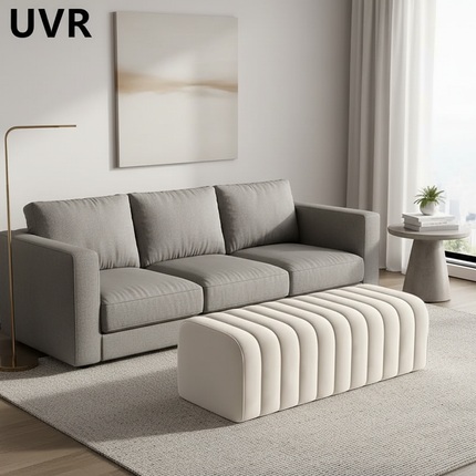 UVR Light Luxury Shoeshine Bench Modern Simple Doorway Entrance Chair Bedroom Bedside Bench Living Room Sofa Footrest Chair - gallery 2