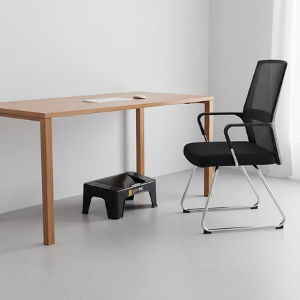 Ottoman Anti-tilting Erlang Legs Six-gear Adjustable Footstool Office Table Foot Pedal - gallery 2