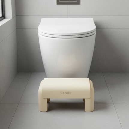 Ergonomic Shoe Changing Stool Waterproof Anti-Slip Toilet Footstool Multi-Function Universal Bathroom Foot Stool Wear Shoes - gallery 2