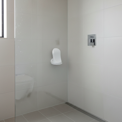 Shower FootRest with Powerful Suction Cup Bathroom Accessories for Leg Shaving Pedicure Safe & Comfortable - gallery 2