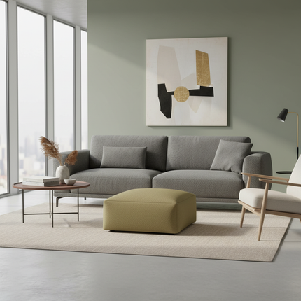 Lazy Sofa Ottoman Foot Stool Cover No Inner Modern Designed Footstool Side Table Chair Stool Versatile Low Stool Sofa - gallery 2