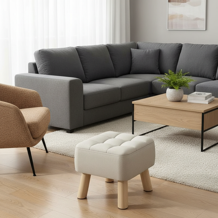 Foot rest Corridor home decoration furniture Small wooden stools Sofa foot rest stools - gallery 2