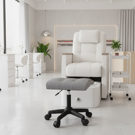 Nap Rest Foot Lift Footstool, Sofa Office Footstool Home Cushion Footstool - gallery 2