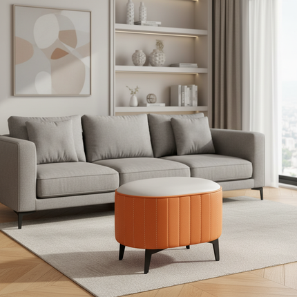 Bedroom Minimalist Foot Stool French Household Portable Adults Bench Step Stools Minimalist Meditation Tabouret Salon Furniture - gallery 2