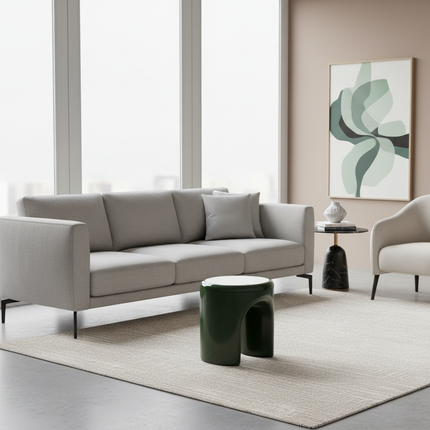 Nordic Simple Round Stool Creative Side Table Stool for Home Living Room Designer Low Stool Popular Small-sized Apartment - gallery 2