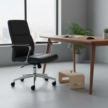 Wooden Bathroom Step Stool Foldable Maternity Toilet Stool Stable Elderly Footrest for Toilet  Durable Commode Step for Home - gallery 2