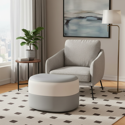 Small Household Footstool, Shoe Change, Living Room Sofa Foot Stool, Coffee Table Bench, Ottoman Storage - gallery 2