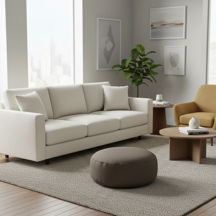 Lazy Sofa Ottoman Foot Stool Cover No Inner Modern Designed Footstool Side Table Chair Stool Versatile Low Stool Sofa - gallery 2