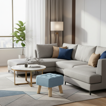 Foot rest Corridor home decoration furniture Small wooden stools Sofa foot rest stools - gallery 2