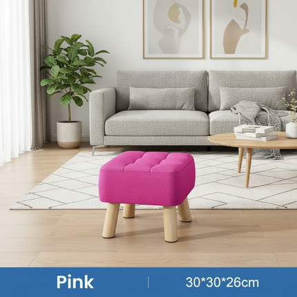 Foot rest Corridor home decoration furniture Small wooden stools Sofa foot rest stools - gallery 2