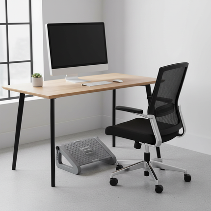 Foot Rest for Under Desk at Work,Adjustable Height Foot Rest Portable Under Desk Foot Stool for Home,Office - gallery 2