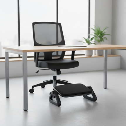 Under Desk Foot Rest Stool Foot Stool for Study Travel Accessories Gaming - gallery 2