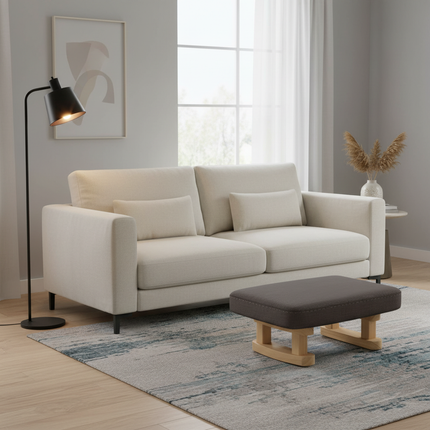 Creative Small Wooden Chair Household Shoe Change Stool Soft Bag Low Stool Office Small Stool Shoe Change Stool Door - gallery 2