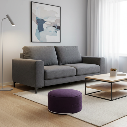 Tea Ceremony Floor Poufs With Fillings Cotton Linen Tatami Footstool Ottoman Thicken Meditation Cushion Yoga Round Cushion Futon - gallery 2