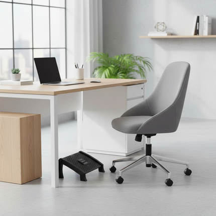 Creative Office Foot Stools & Ottomans Plastic Pedal Foot Massage Ergonomic Pedal Nordic Folding Step Stool Adjustable Footrest - gallery 2