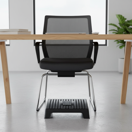 Under Desk Footrest Ergonomic Foot Stool with Massage Rollers Max-Load 120Lbs Desk Leg Rest Pain Relief for Home Office Work - gallery 2