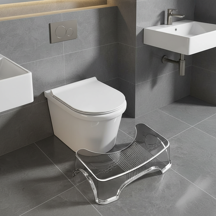 1 thick anti slip stool pad, footstool, household bathroom, adult squatting toilet, toilet footstool waterproof squatting toilet - gallery 2