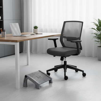 Ottoman Anti-tilting Erlang Legs Six-gear Adjustable Footstool Office Table Foot Pedal - gallery 2