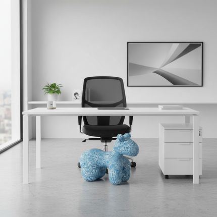 Cute Animal Shaped Foot Stool Internet Celebrity Pony Chair Cartoon Puppy Seat Childrens Furniture Adult Shoe Changing Bench - gallery 2