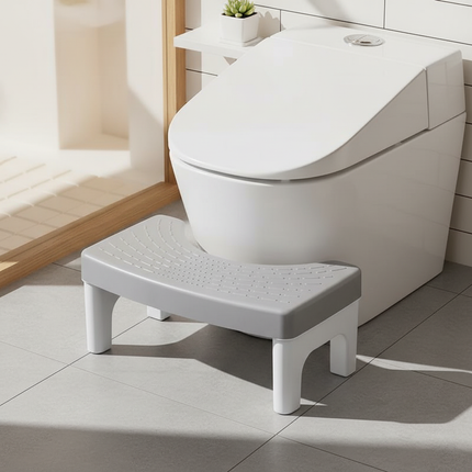 Anti-slip Toilet Stool Squatty Potty Toilet Footstool Cadeiras Bathroom Tools for Pregnant Woman Children Adult Men Old People - gallery 2