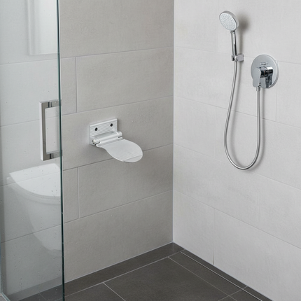 1PC Wall-mounted Shower Foot Rest Bathroom Pedals Non-slip Footstool Pedestal Pedals Elderly Pregnant Bath Stool Holder - gallery 2