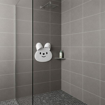 Rabbit foot rubbing, foot washing, foot massage, foot pad, bathroom scrubbing, anti-slip pad, shower room floor mat - gallery 2