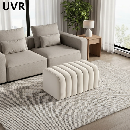 UVR Light Luxury Shoeshine Bench Modern Simple Doorway Entrance Chair Bedroom Bedside Bench Living Room Sofa Footrest Chair - gallery 2