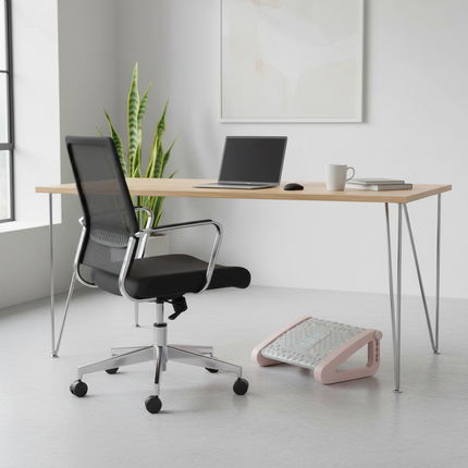 Height Adjustable Office Foot Stool Thickened PP Design Relieve Instep Fatigue Under Desk Footrest Strong Bearing for toilet - gallery 2